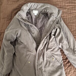 St. John's Bay Taupe Jacket size medium